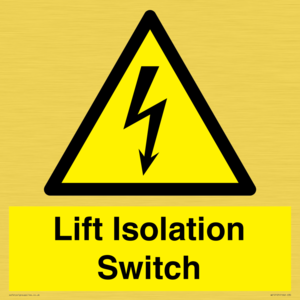 Lift Isolation Switch